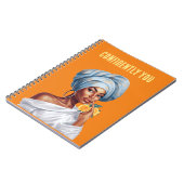 Embrace Self-Liebe: 'Confidently You' Notebook Notizblock (Linke Seite)