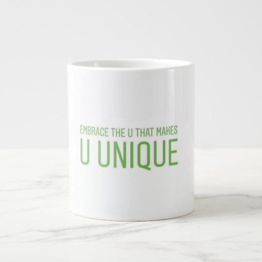 EMBRACE-Tasse Jumbo-Tasse (Vorderseite)