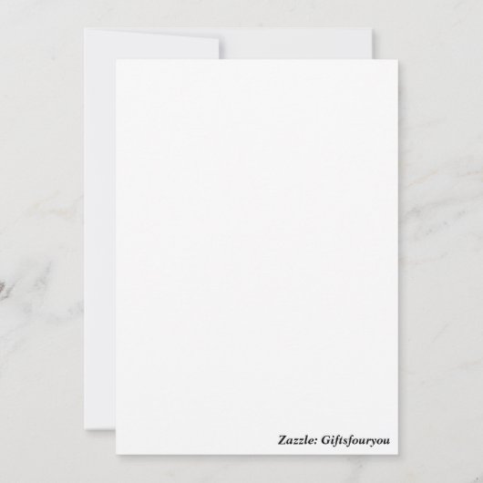 Embrace the Beard Life: Eine Feier des Responsib Einladung (Rückseite)