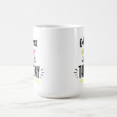 Embrace the Day Inspirational Quote Mug Verwandlungstasse (Zentrum)