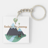 Embrace The Journey Schlüsselanhänger (Rückseite)