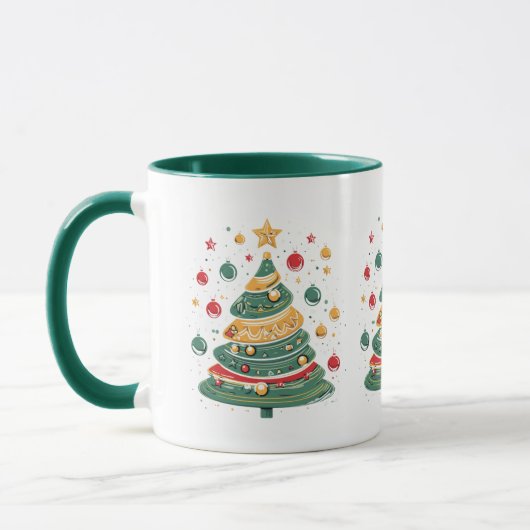 "Embrace the Joy of Christmas!" Tasse (Links)