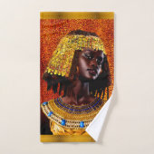 "Embrace the Majesty of Nubian Queens" Badhandtuch Set (Handtuch)