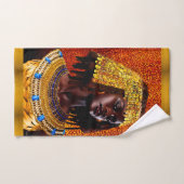 "Embrace the Majesty of Nubian Queens" Badhandtuch Set (Handtuch)