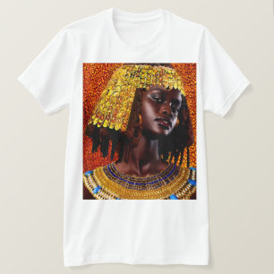 "Embrace the Majesty of Nubian Queens" T-Shirt