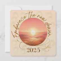 Embrace the New Dawn 2025