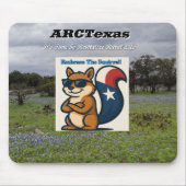 Embrace The Squirrel That is Life! Mousepad (Vorne)