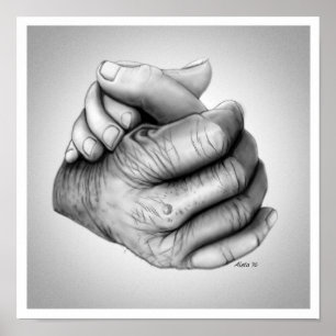 Embrace von Aleta Poster