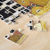 Embrace von Gustav Klimt Malerei Muster Artwork Puzzle (Seite)