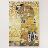 Embrace von Gustav Klimt Malerei Muster Artwork Puzzle (Vertikal)