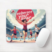 Embrace Your Fee - kawaii Motivierend Runner Mousepad (Mit Mouse)