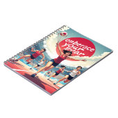 Embrace Your Fee - kawaii Motivierend Runner Notizblock (Linke Seite)