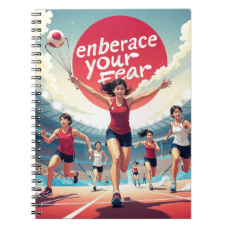 Embrace Your Fee - kawaii Motivierend Runner Notizblock