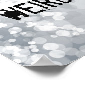 Embrace Your Weirdness Poster (Ecke)