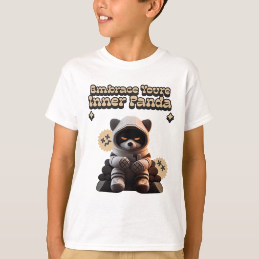 Embrace Youre Inner Panda T-Shirt (Vorderseite)