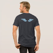 Embraced:Fully - Men's Tri-Blend Shirt (Rückseite voll)