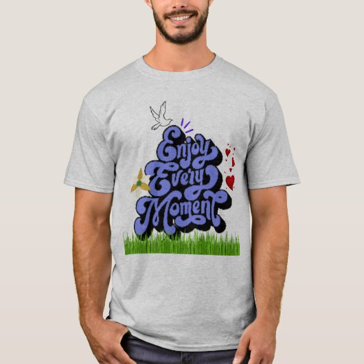 EmbraceTheMoment 🌟 T-Shirt (Vorderseite)