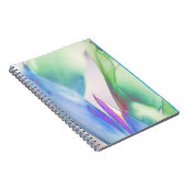 "Embracing Solitude" Blumendesign SpiralNotebook Notizblock (Rechte Seite)
