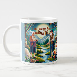 Embraise the Journey: Eine zeitlose Hommage an das Jumbo-Tasse