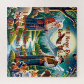 Embraise the Journey: Eine zeitlose Hommage an das Puzzle (Horizontal)