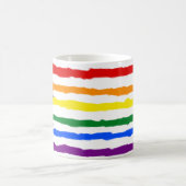 Embraphieren des benutzerdefinierten Regenbogentex Kaffeetasse (Mittel)