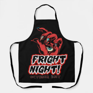Embraphieren des Horrors: Bloody Fright Night Hall Schürze