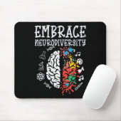 Embrase Neurodiversity Autismus Bewusstsein ASD Me Mousepad (Mit Mouse)