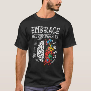 Embrase Neurodiversity Autismus Bewusstsein ASD Me T-Shirt