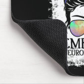 Embrase Neurodiversity-Autismus Bewusstsein Neurod Mousepad (Ecke)