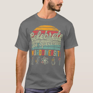 Embrase Neuroversity Autismus Bewusstsein ASD ADHD T-Shirt
