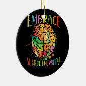Embrase Neuroversity Video Game Autismus Bewusstse Keramik Ornament (Rechts)