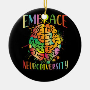 Embrase Neuroversity Video Game Autismus Bewusstse Keramik Ornament