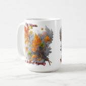 Embrast Herbst: Inspiration für Tasse mit Leaf-Mot (Vorderseite Links)