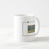 Embrave, Embrace, Empowerment Kaffeetasse (VorderseiteRechts)