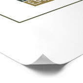 Embrave, Embrace, Empowerment Poster (Ecke)