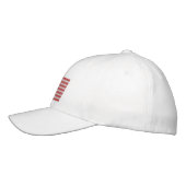 Embroided Hat American Flag Bestickte Baseballkappe (Links)