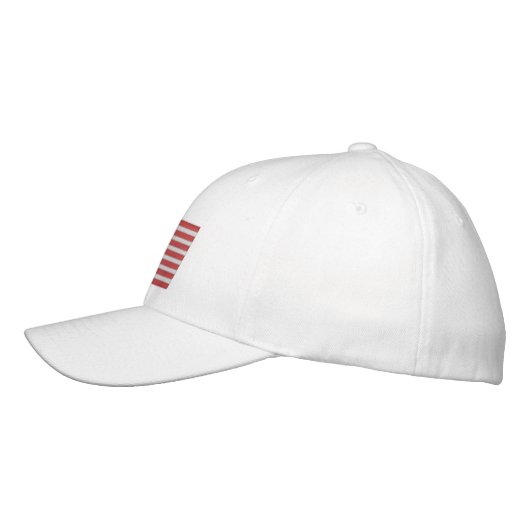 Embroided Hat American Flag Bestickte Baseballkappe (Links)