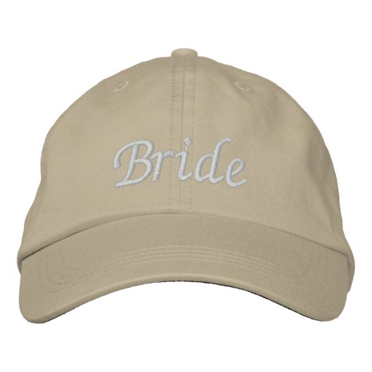 Embroider Geschenke Bride Hat | Kappe (Vorderseite)
