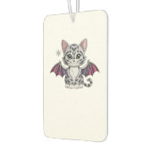 embroidered cat bat Classic T-Shirt Autolufterfrischer (Links)