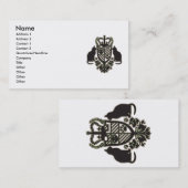 Embroidered_Cat Visitenkarte (Vorne/Hinten)