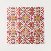 Embroidered handmade cross-stitch ethnic Ukraine p Wandteppich (Vorderseite)