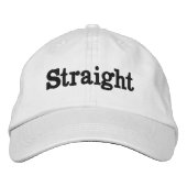 Embroidered Hat Bestickte Baseballkappe (Vorderseite)