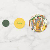 Embroiderie der amerikanischen Indianerin Lady Woo Konfetti (Vorderseiten)