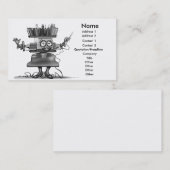 Embroidery Card Visitenkarte (Vorne/Hinten)