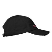 Embroidery Great Dane Cap Bestickte Kappe (Rechts)