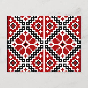 Embroidery Postkarte