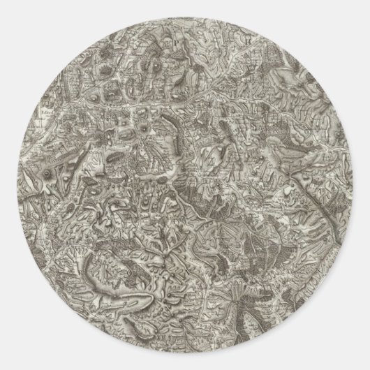 Embrun Runder Aufkleber (Vorderseite)