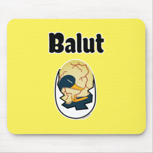 Embryo-Eiprotein der Balut-Ente Filipino Mousepad