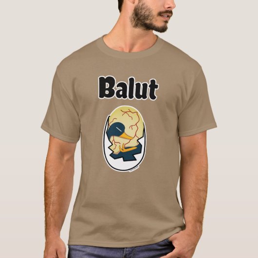 Embryo-Eiprotein der Balut-Ente Filipino T-Shirt (Vorderseite)