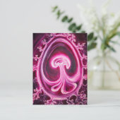 Embryo mit Plazenta Postkarte (Stehend Vorderseite)